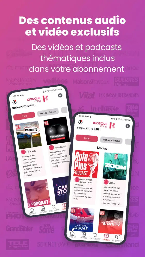 Kiosque Mag Ekran Görüntüleri
