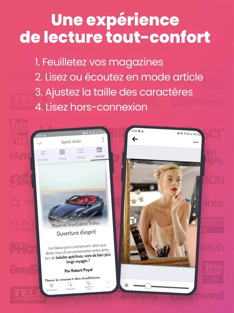 Kiosque Mag Ekran Görüntüleri