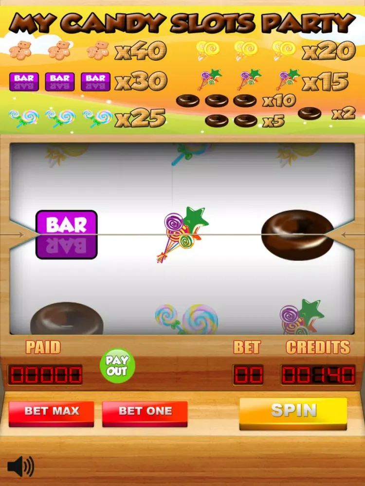 Скриншоты My Candy Slots Party iPad 