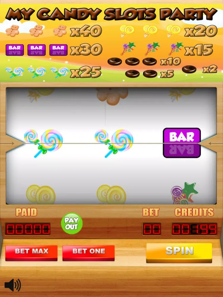 Скриншоты My Candy Slots Party iPad 