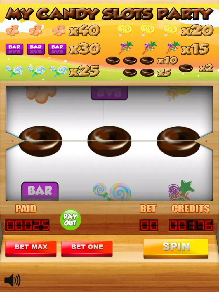 Скриншоты My Candy Slots Party iPad 