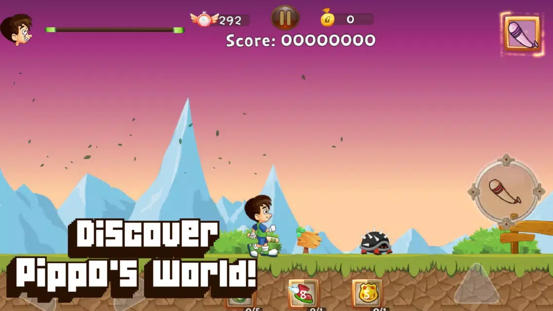 Tangkapan layar Pippo's World