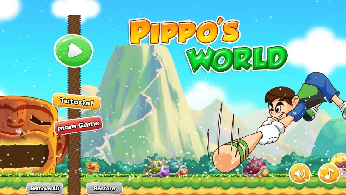 Tangkapan layar Pippo's World