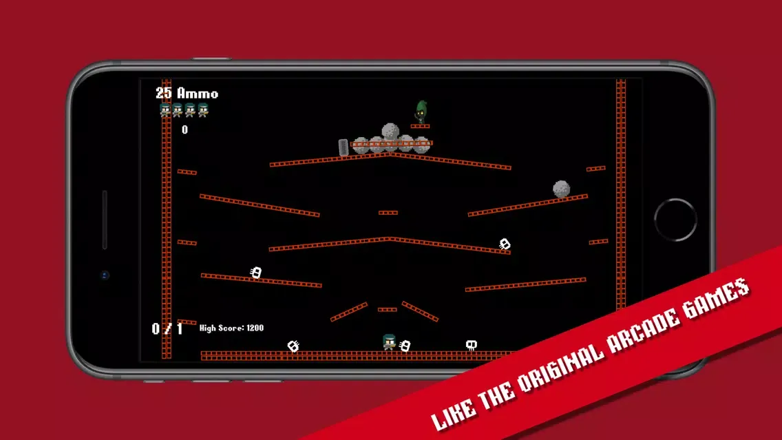 Capturas de tela do BurgerLord - Retro Game