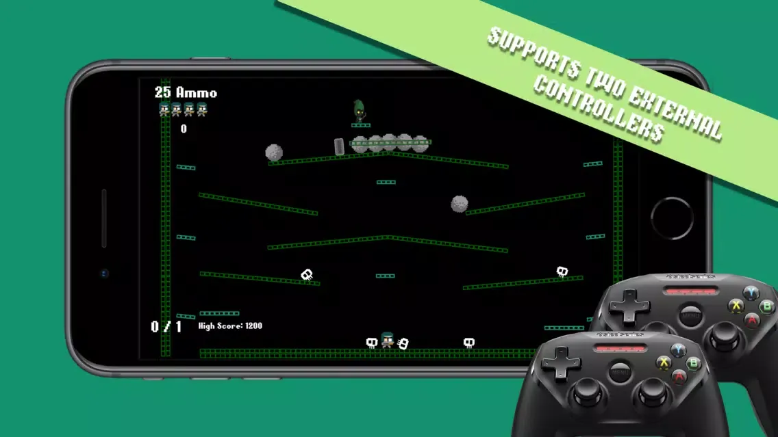Capturas de tela do BurgerLord - Retro Game