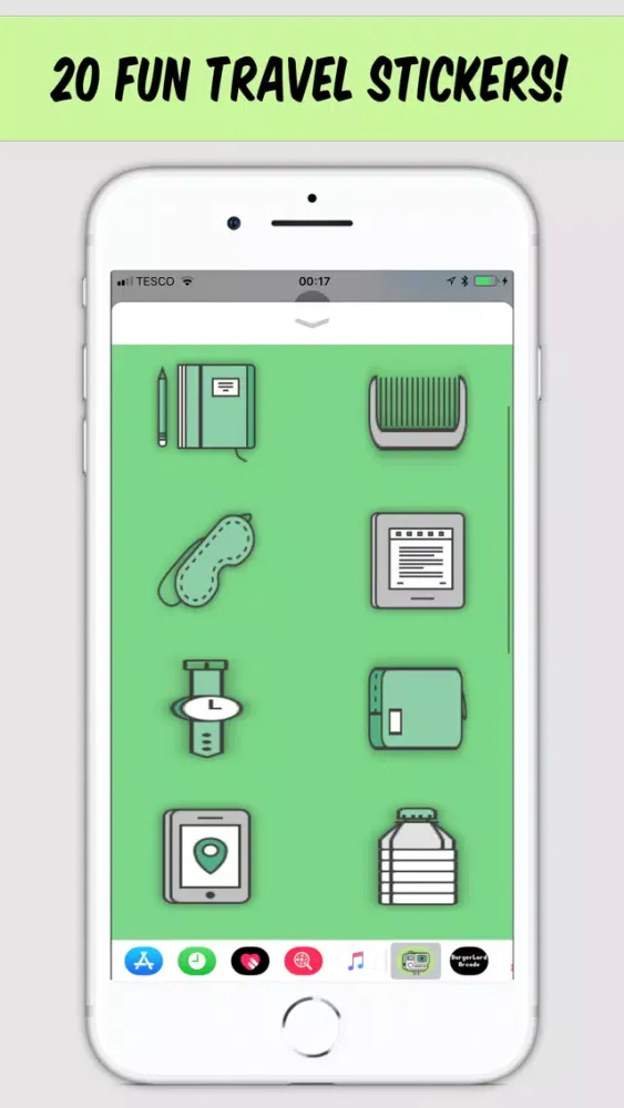 Скриншоты Travel Sticker - for iMessage
