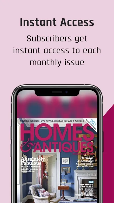 Homes & Antiques Magazine应用截图