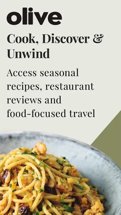 Ảnh chụp màn hình của olive Magazine - Food & Drink