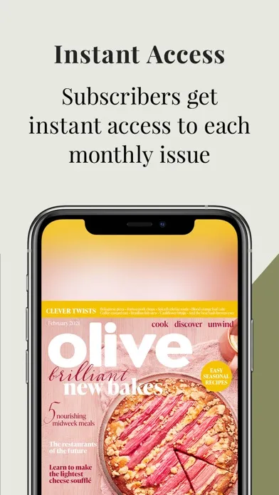 Ảnh chụp màn hình của olive Magazine - Food & Drink