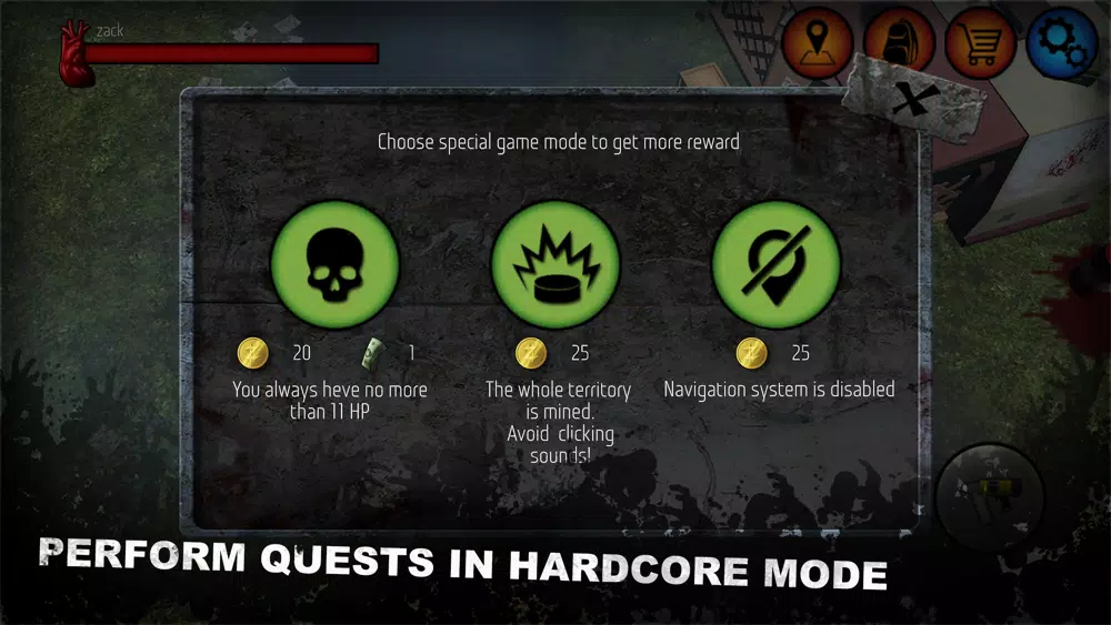 Tangkapan layar ZACK: Zombie Attack Shooter