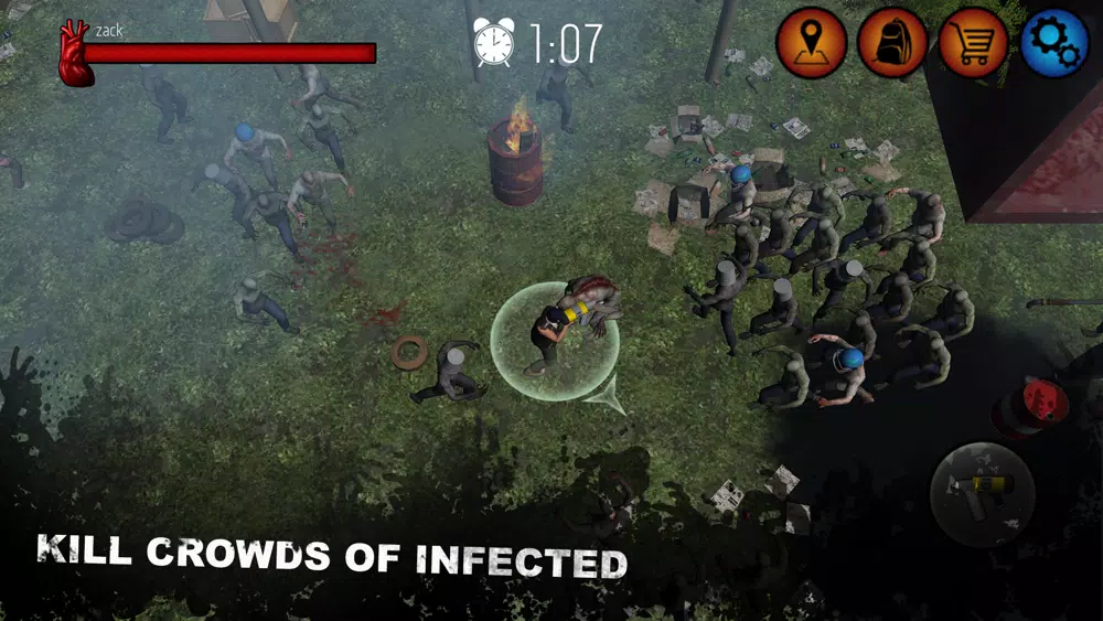 Tangkapan layar ZACK: Zombie Attack Shooter
