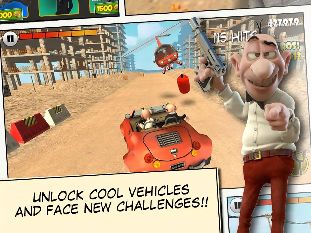 Mortadelo & Filemon: Frenzy Drive iPad  স্ক্রিনশট