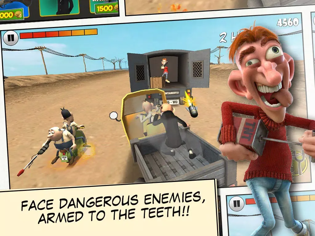 Mortadelo & Filemon: Frenzy Drive iPad  স্ক্রিনশট