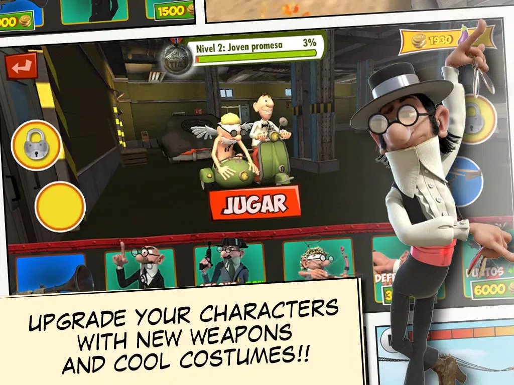 Mortadelo & Filemon: Frenzy Drive iPad  স্ক্রিনশট