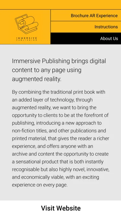 Tangkapan skrin Immersive Publishing