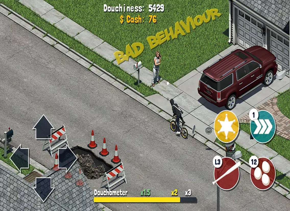 Tangkapan skrin Douchebag the Game iPad 