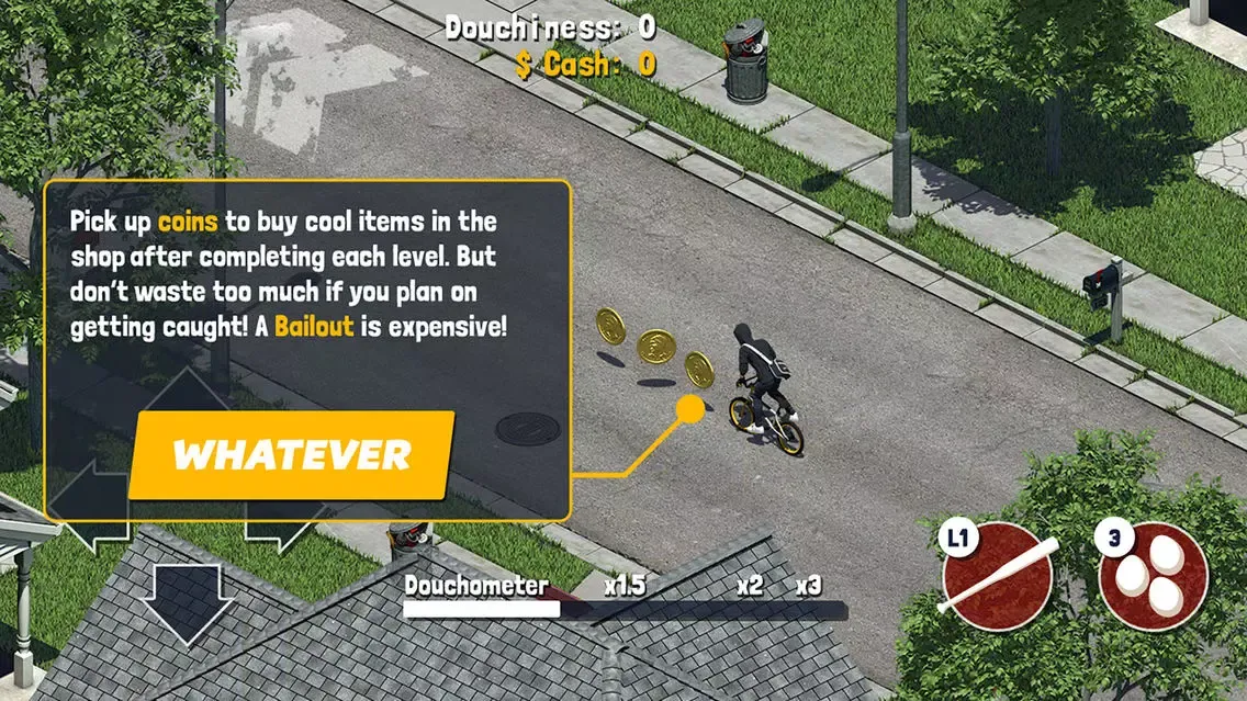 Tangkapan skrin Douchebag the Game