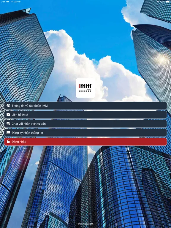 Capturas de pantalla de IMM Group iPad 