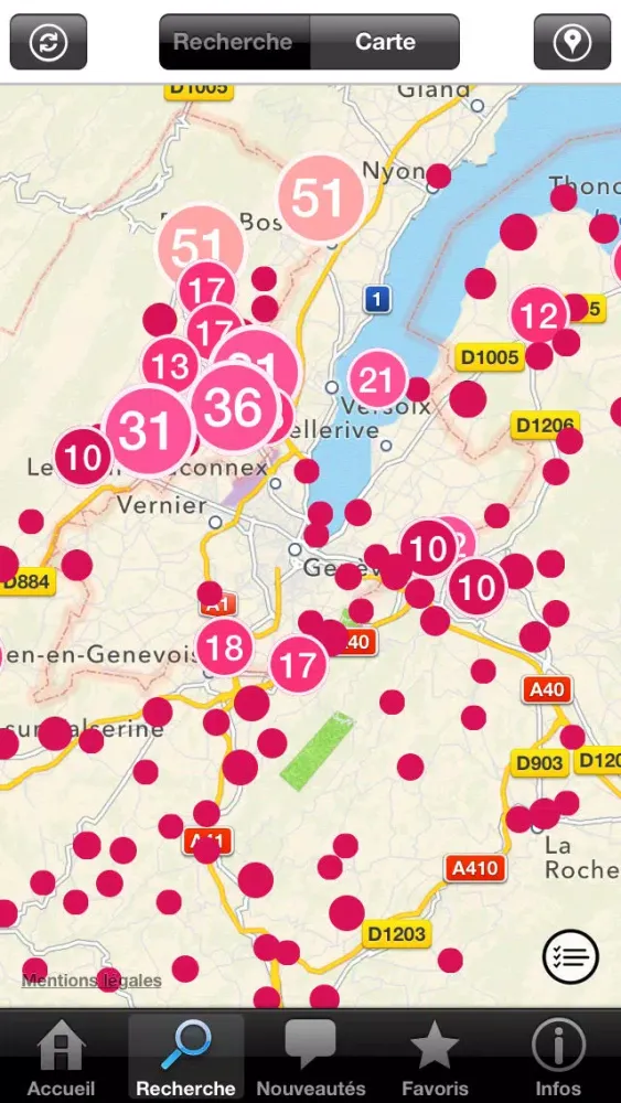 Captures d'écran de Swiss Properties