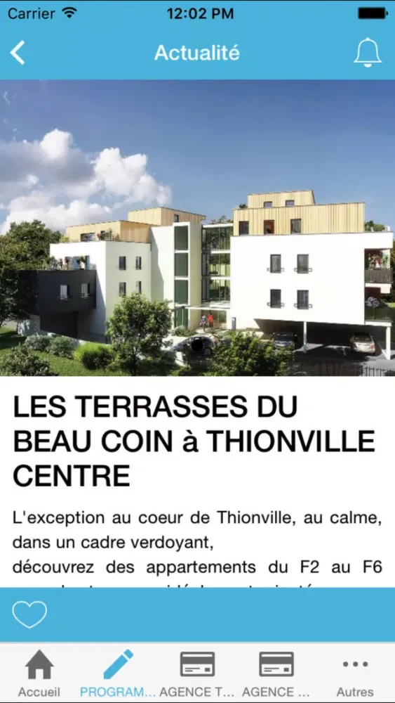 Captures d'écran de Habiter Promotion