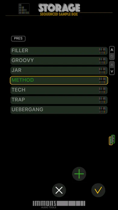 Trace Sequenced Sample Box Screenshots