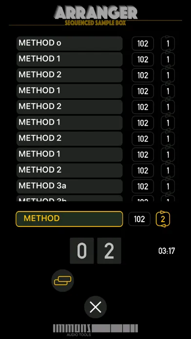Trace Sequenced Sample Box Screenshots