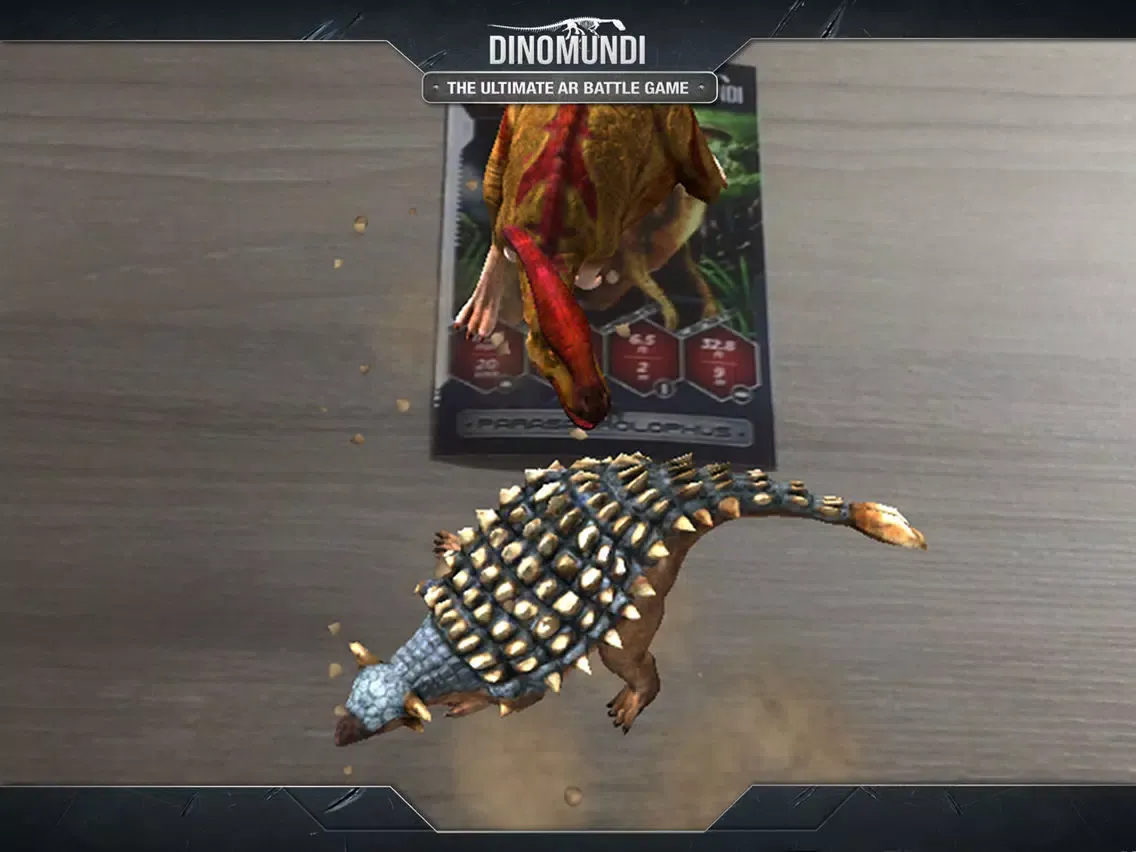Captures d'écran de Dinomundi Ultimate AR Battle iPad 