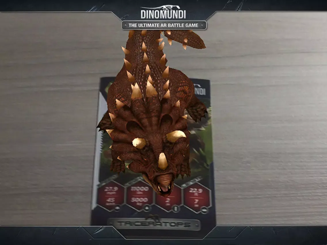 Captures d'écran de Dinomundi Ultimate AR Battle iPad 