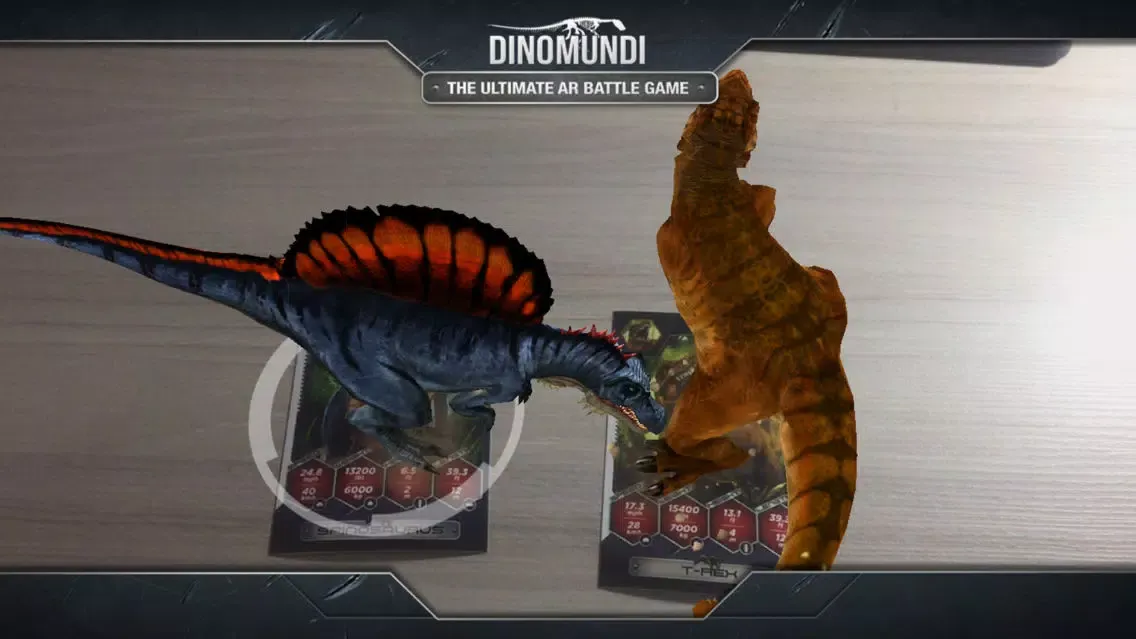 Captures d'écran de Dinomundi Ultimate AR Battle