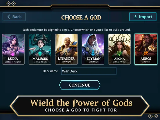 Скриншоты Gods Unchained iPad 