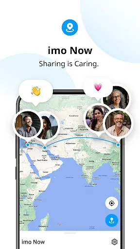 Tangkapan layar imo beta -video calls and chat