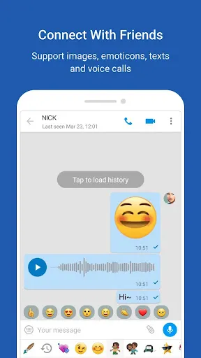 imo Lite -video calls and chat سکرین شاٹس