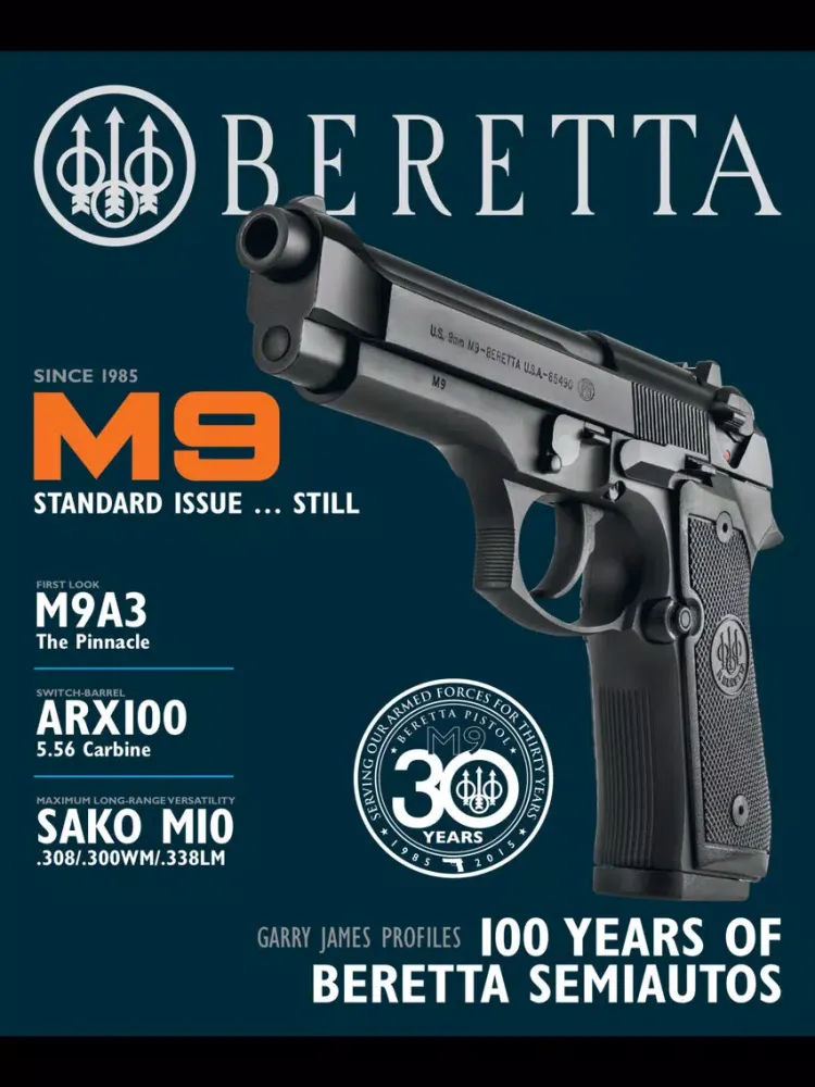Tangkapan layar Beretta Magazine iPad 
