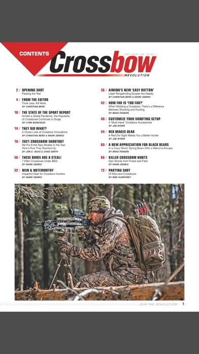 Zrzuty ekranu Bowhunter Specials Magazine