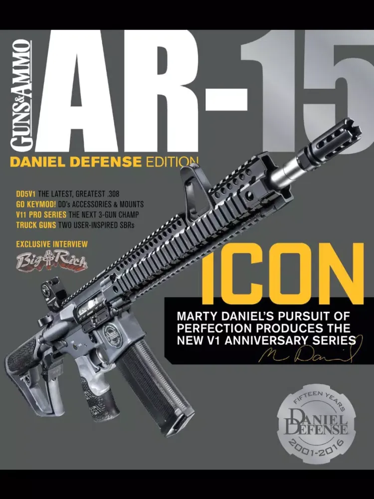 Zrzuty ekranu Daniel Defense Magazine iPad 