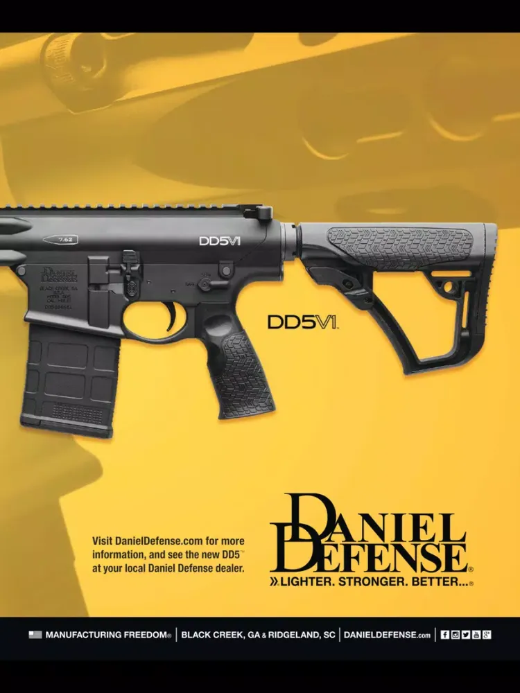 Zrzuty ekranu Daniel Defense Magazine iPad 