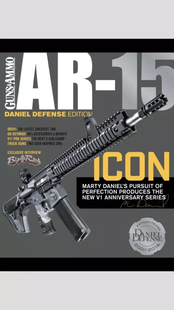 Zrzuty ekranu Daniel Defense Magazine