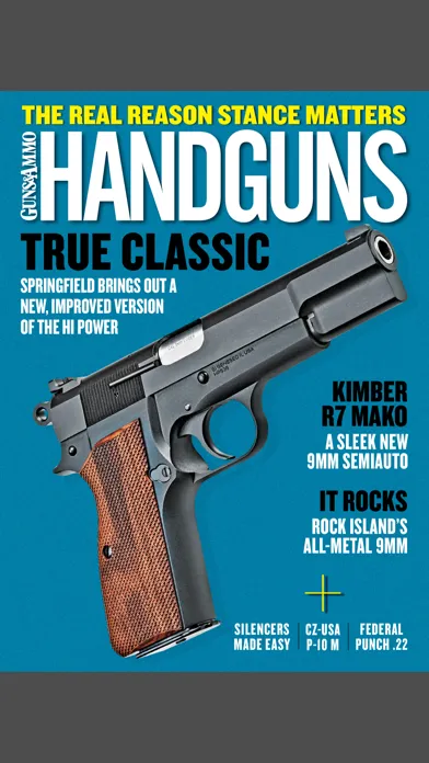 Handguns Magazine スクリーンショット