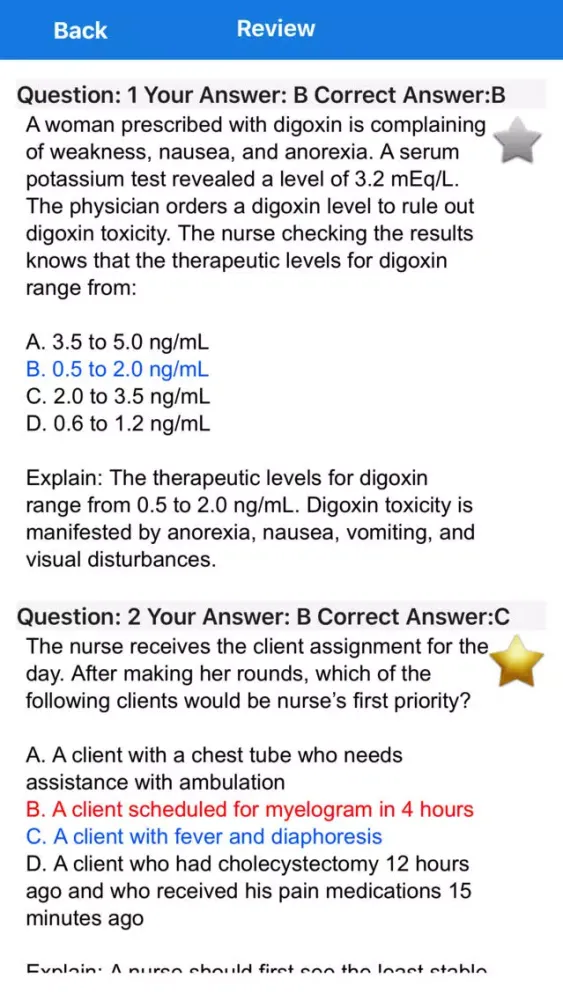 Ảnh chụp màn hình của CRNE Exam Prep