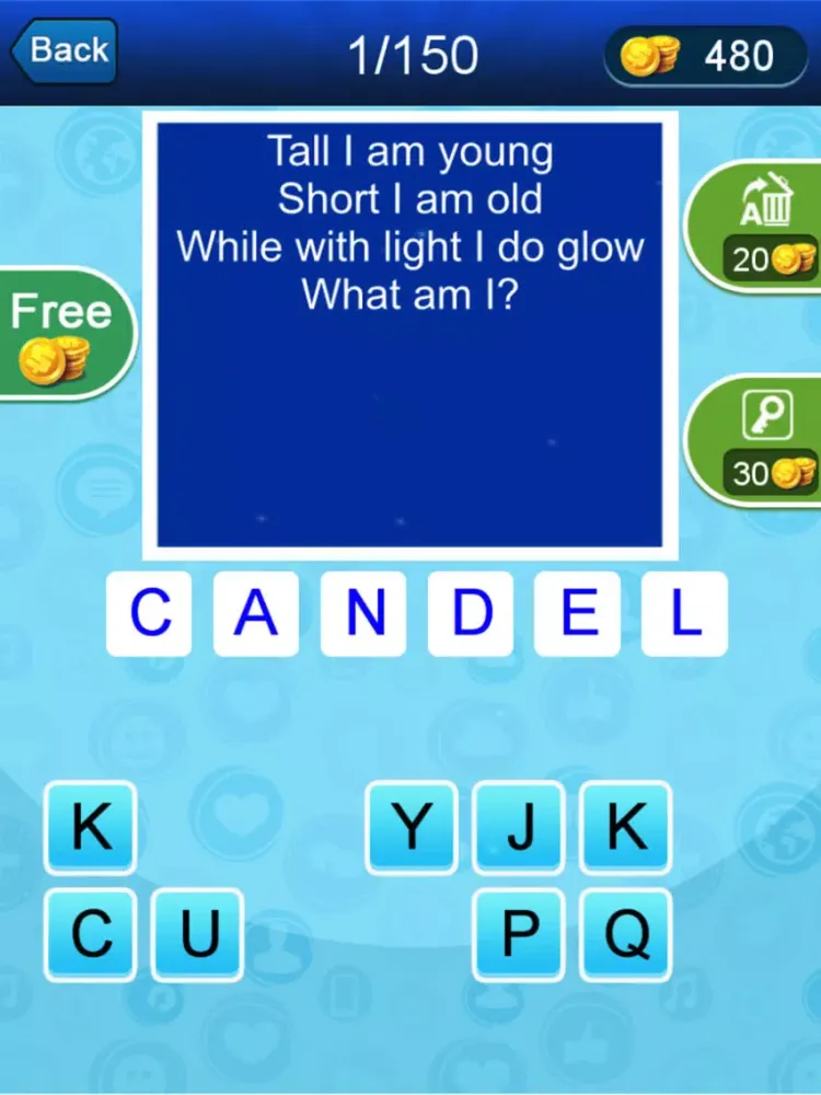 Riddles Who Am I iPad  Screenshots