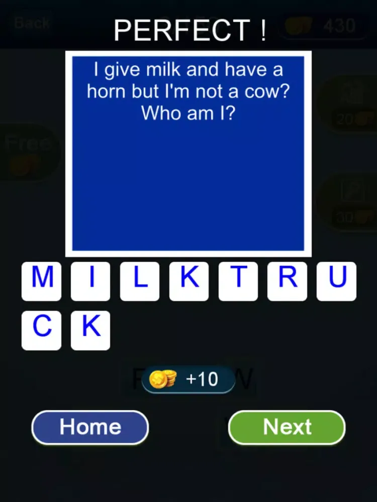 Riddles Who Am I iPad  Screenshots