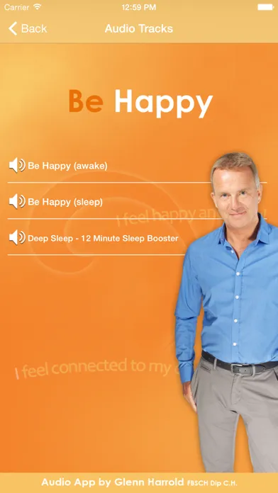 Be Happy - Hypnosis Audio by Glenn Harrold應用截圖