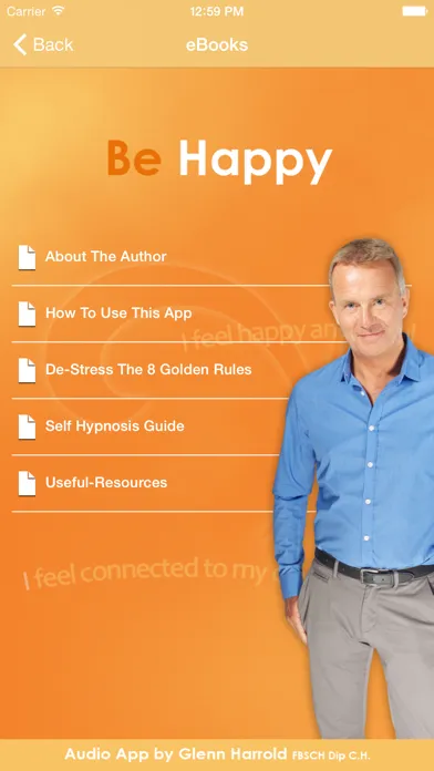 Be Happy - Hypnosis Audio by Glenn Harrold應用截圖