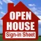 Open House Sign-in Sheet