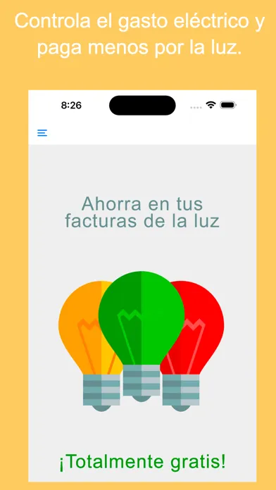 تصاویر Precio Luz app