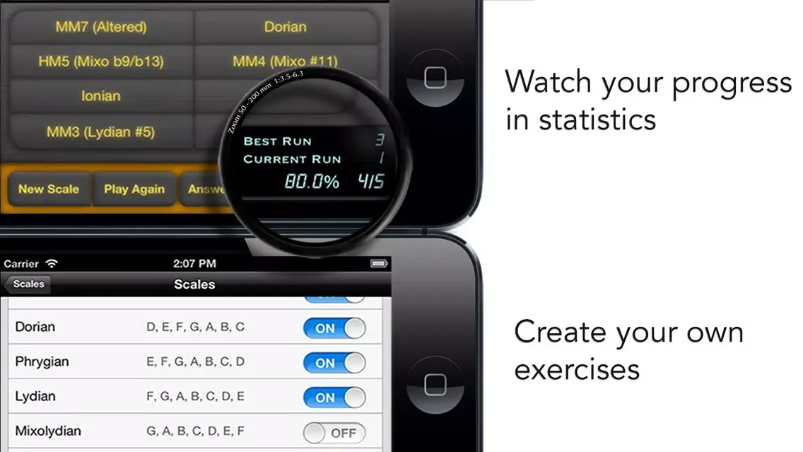 goodEar Scales - Ear Training Screenshots