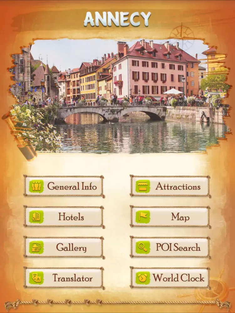 Annecy Travel Guide iPad  Screenshots