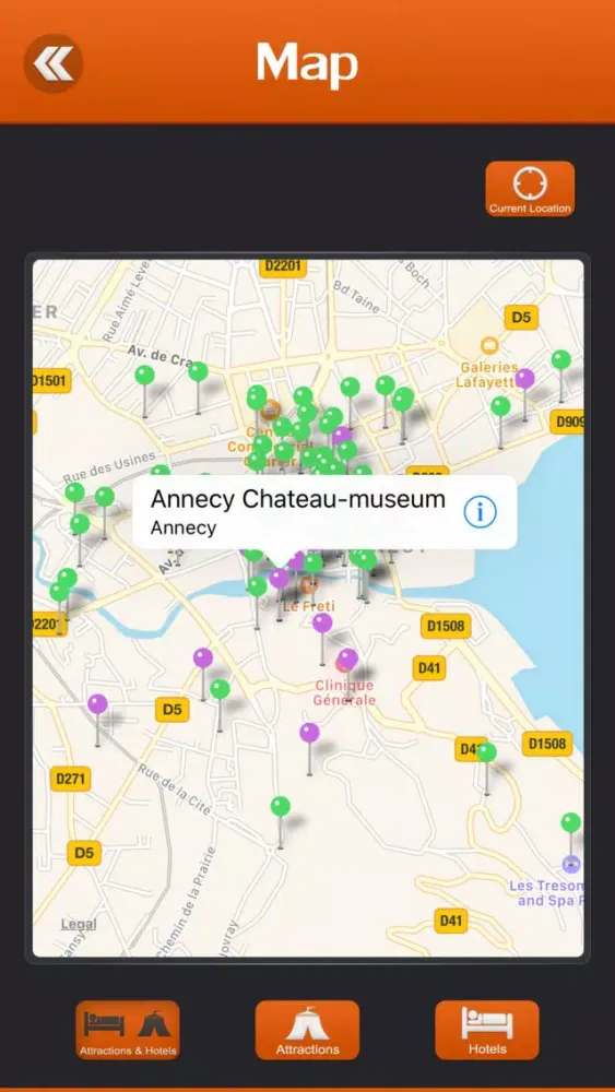 Annecy Travel Guide Screenshots