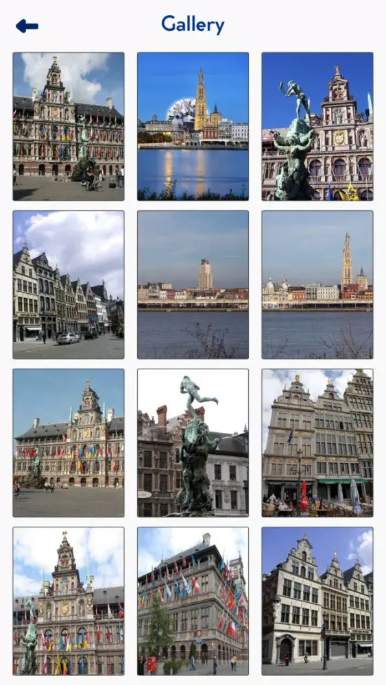 Tangkapan layar Antwerp City Guide
