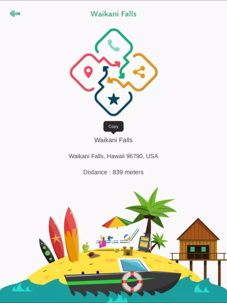 صور Hawaii Waterfalls Guide iPad 